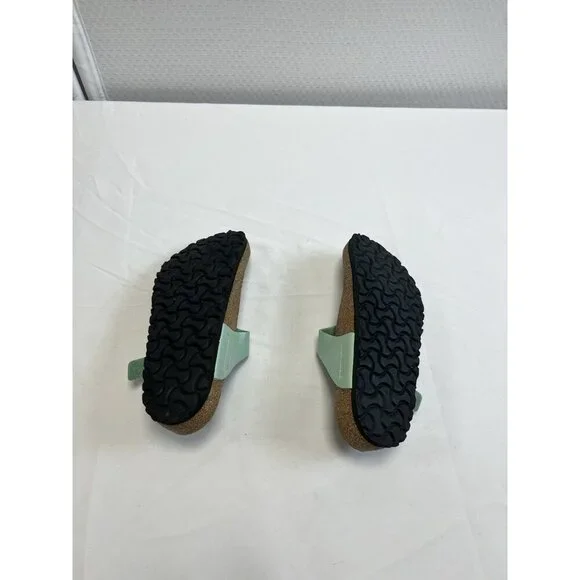 Birkenstock Pearl Green Women 38 Gizeh Slip On Thongs Flat Sandal Shoes. 💚 - Picture 10 of 10